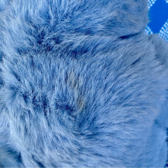 Large Baby Size Big Blue Bear Plushie Stuffed Animal - Picture 7 of 13